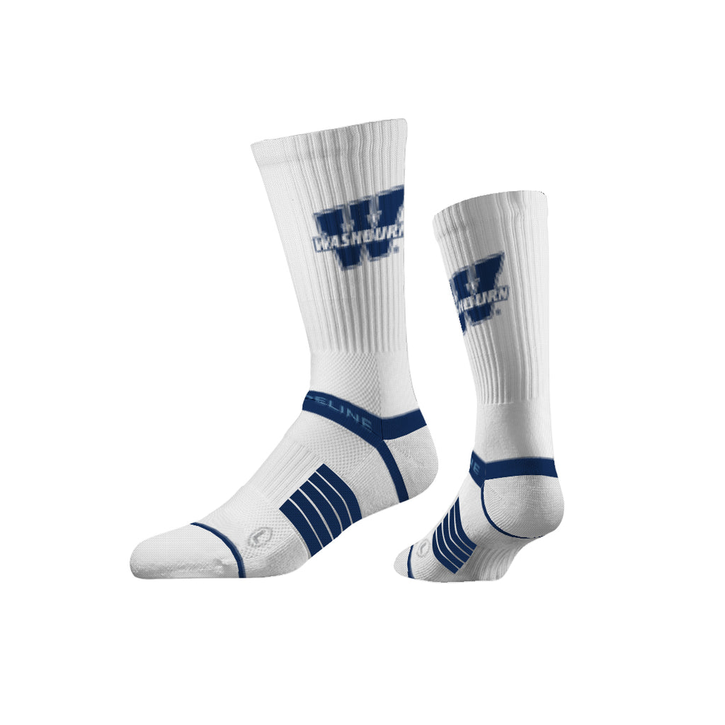 Washburn University | Premium Knit Crew | Primary Logo White | N02604012ML