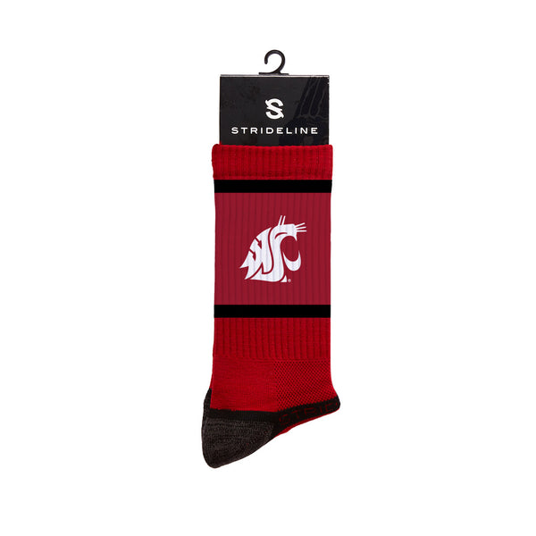 Washington State University | Premium Crew | Primary Logo School Color | Red | N02535696ML