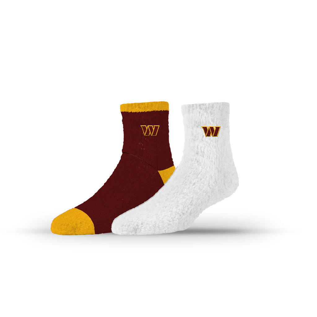 Washington Commanders | Fuzzy Half Calf Embroidered | NFL 2 Pack | N02807293ML