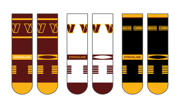 Washington Commanders | Premium Knit Crew | NFL 3 Pack Box | N02414899ML