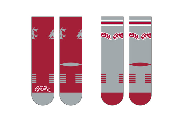 Washington State University | Premier Knit Crew | NCAA 2 Pack | N02693067ML