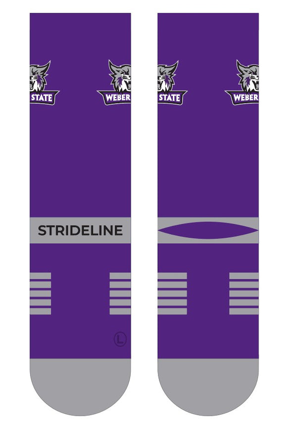 Weber State University | Premium Knit Crew | Primary Logo School Color | N02463949ML