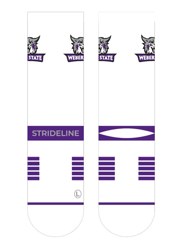 Weber State University | Premium Knit Crew | Primary Logo White | N02463945ML