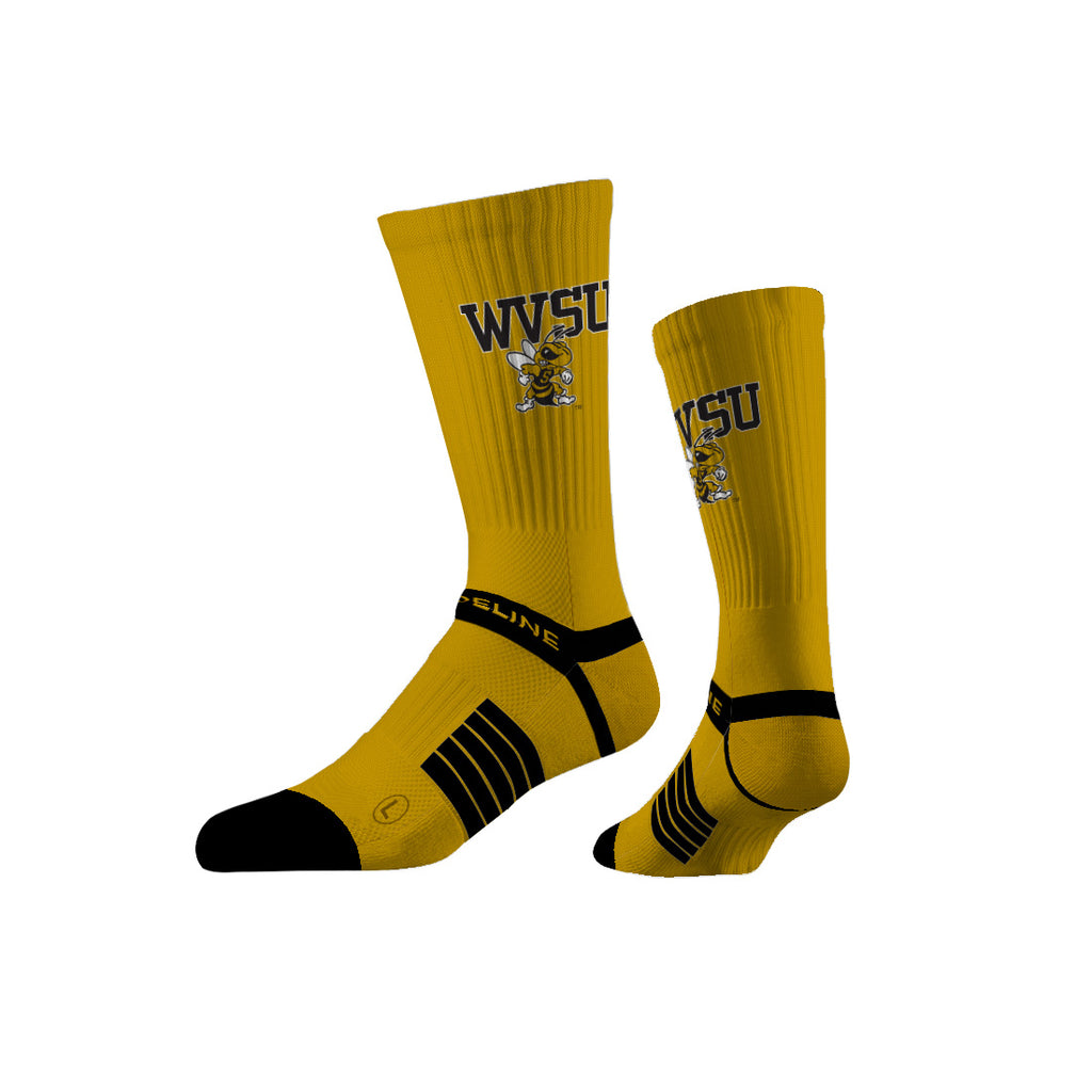 West Virginia State University | Premium Knit Crew | Primary Logo School Color | N02605280ML