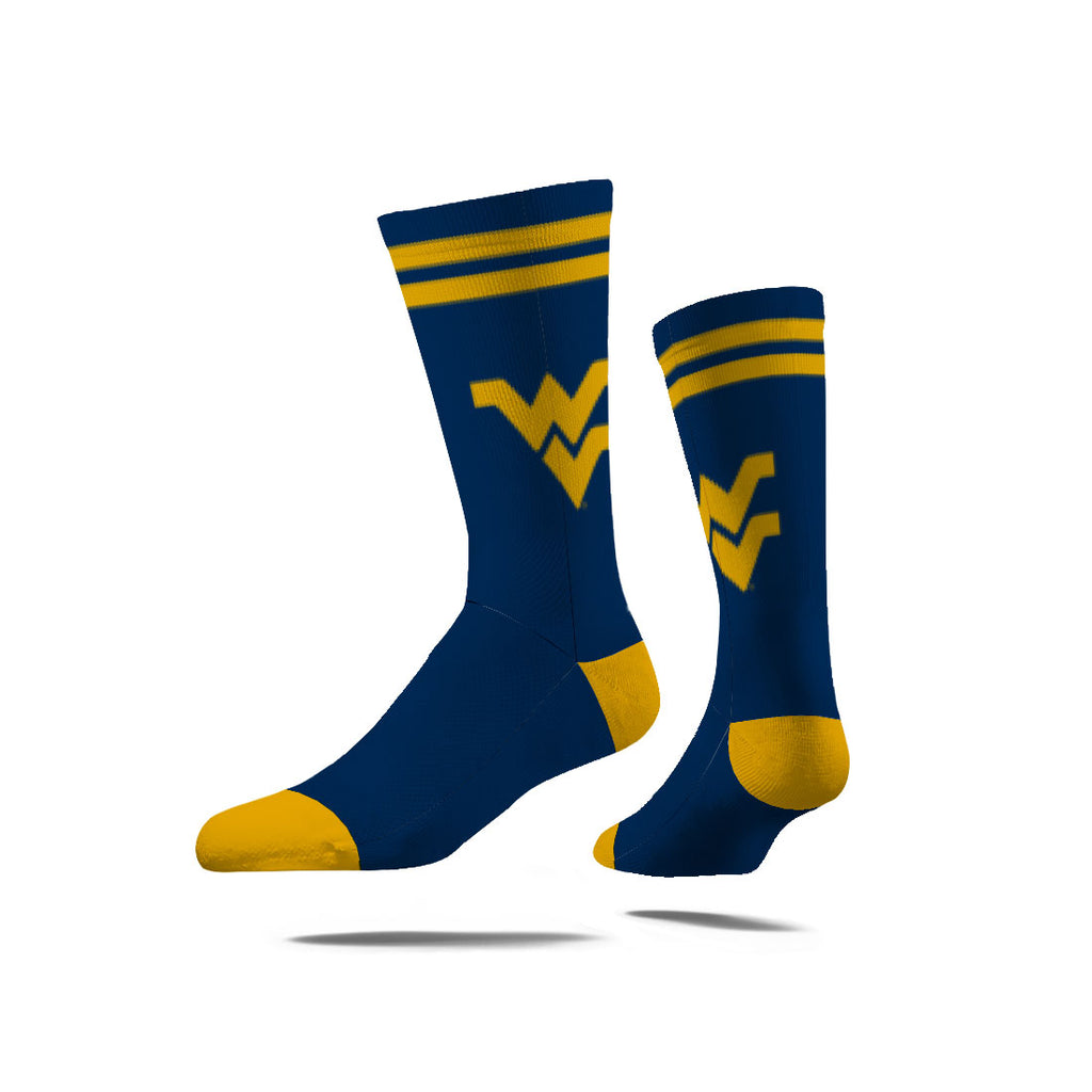 West Virginia University | Economy Knit Crew | Primary Logo School Color | N01336454ML