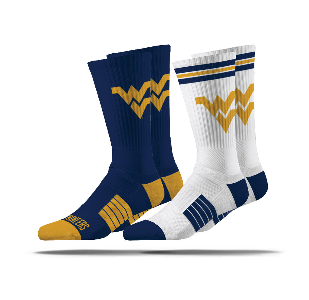 West Virginia University | Premier Knit Crew | NCAA 2 Pack | N02514226ML