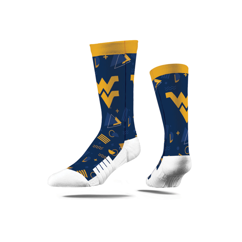 West Virginia University | Premium Full Sub | 80's Zig Zag | N02376563ML