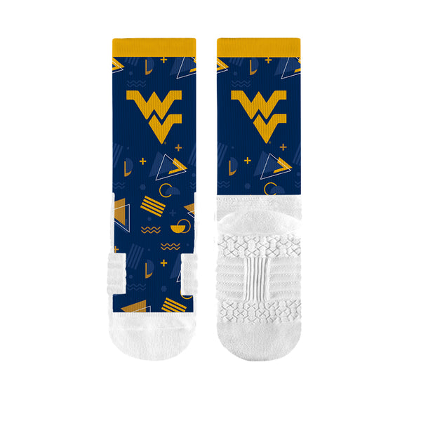 West Virginia University | Premium Full Sub | 80's Zig Zag | N02376563ML