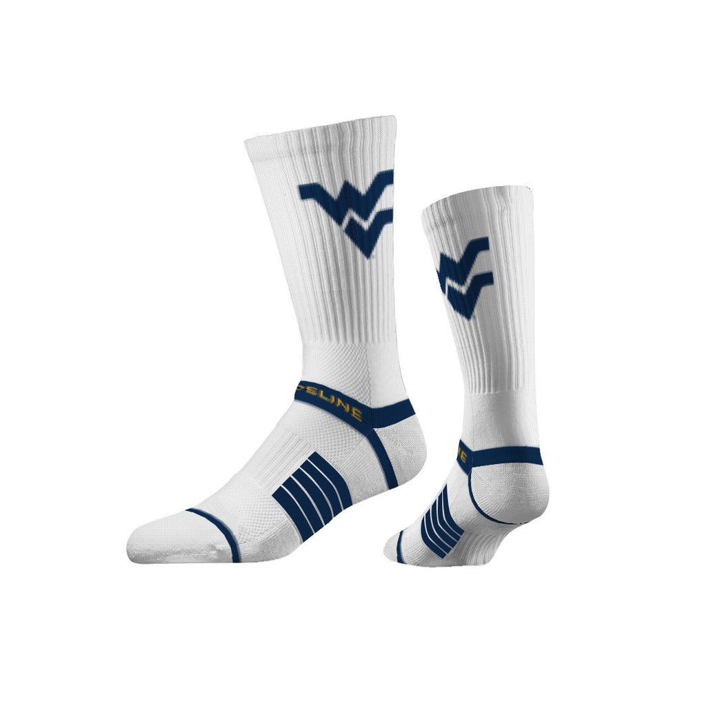 West Virginia University | Premium Knit Crew | Primary Logo White | N02423097ML