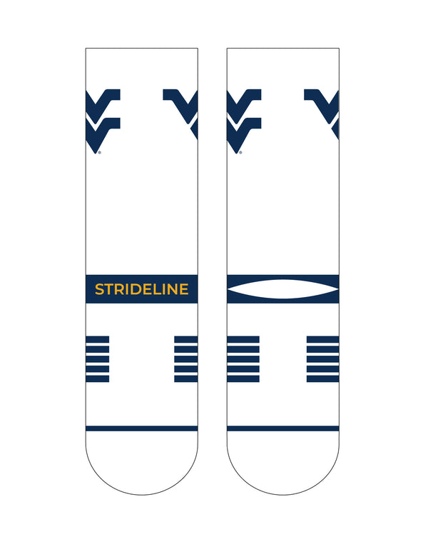 West Virginia University | Premium Knit Crew | Primary Logo White | N02423097ML