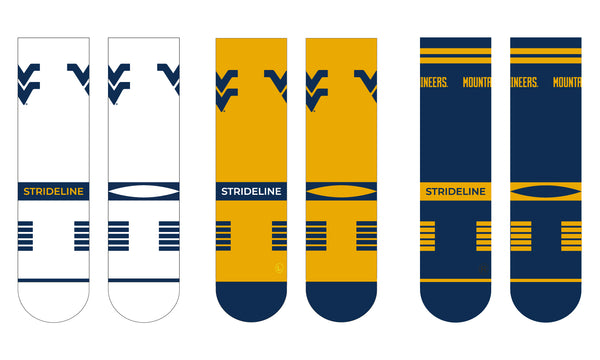 West Virginia University | Premium Knit Crew 3 Pack | NCAA 3 Pack G2 | N02587918ML