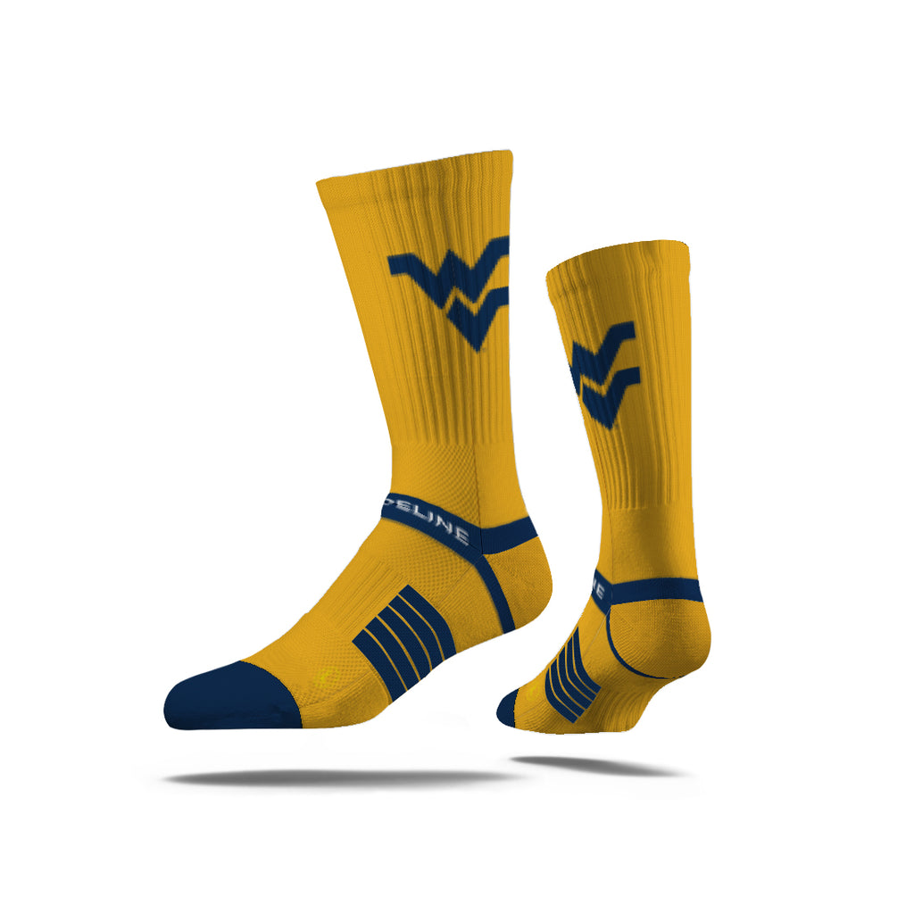 West Virginia University | Premium Knit Crew | Primary Logo School Color | N02587910ML