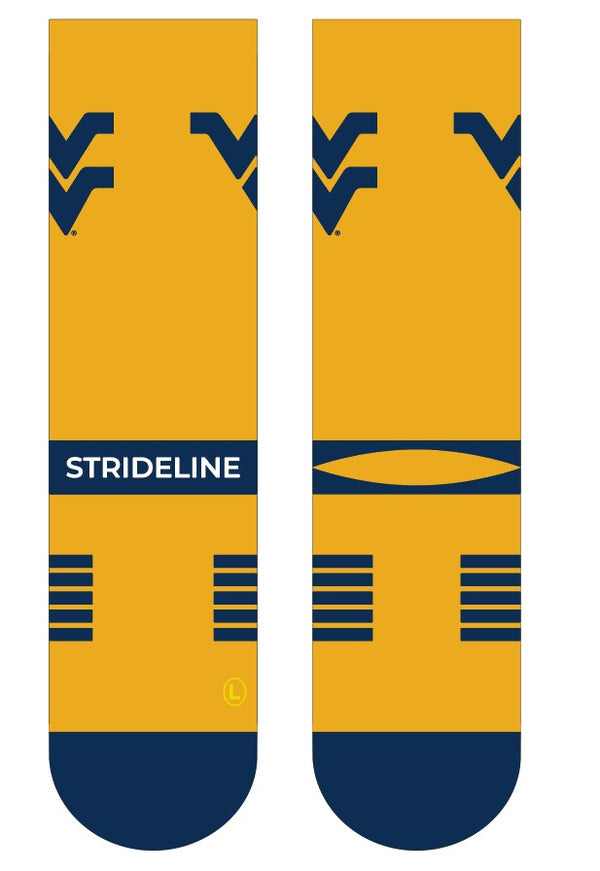 West Virginia University | Premium Knit Crew | Primary Logo School Color | N02587910ML