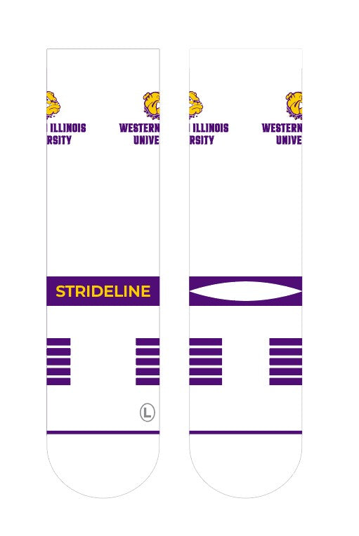 Western Illinois University | Premium Knit Crew | Primary Logo White | N02605609ML