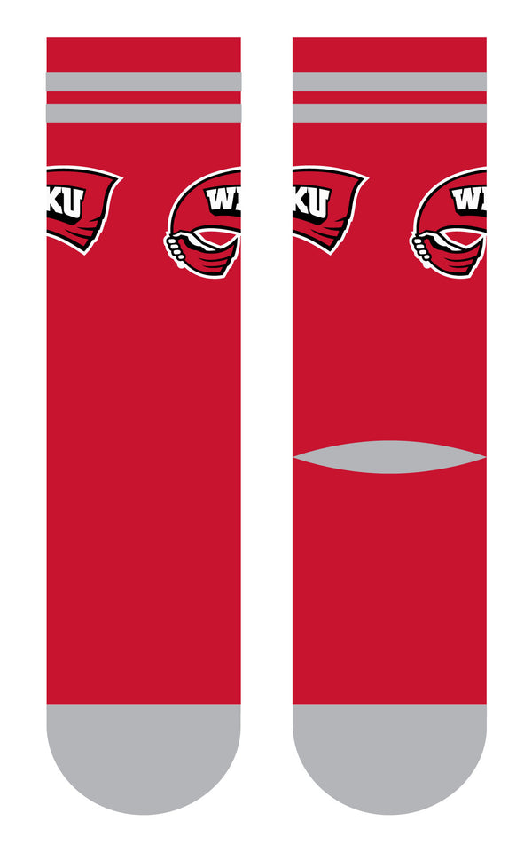 Western Kentucky University | Economy Knit Crew | Primary Logo School Color | N02328748ML