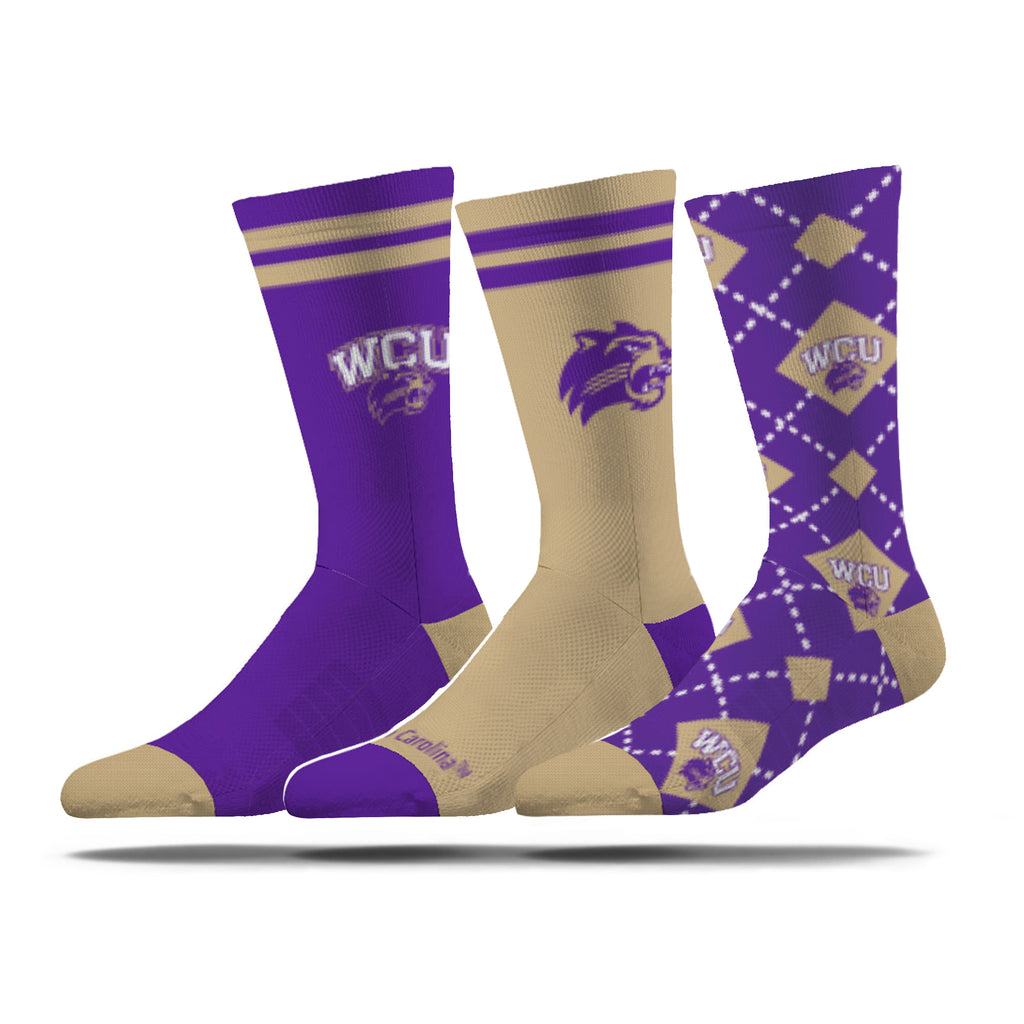 Western Carolina University | Economy Knit Crew | NCAA 3 Pack | N02473419ML