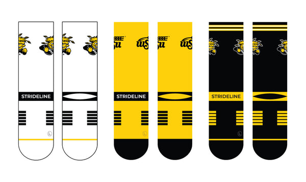 Wichita State University | Premium Knit Crew 3 Pack | NCAA 3 Pack G2 | N02506980ML