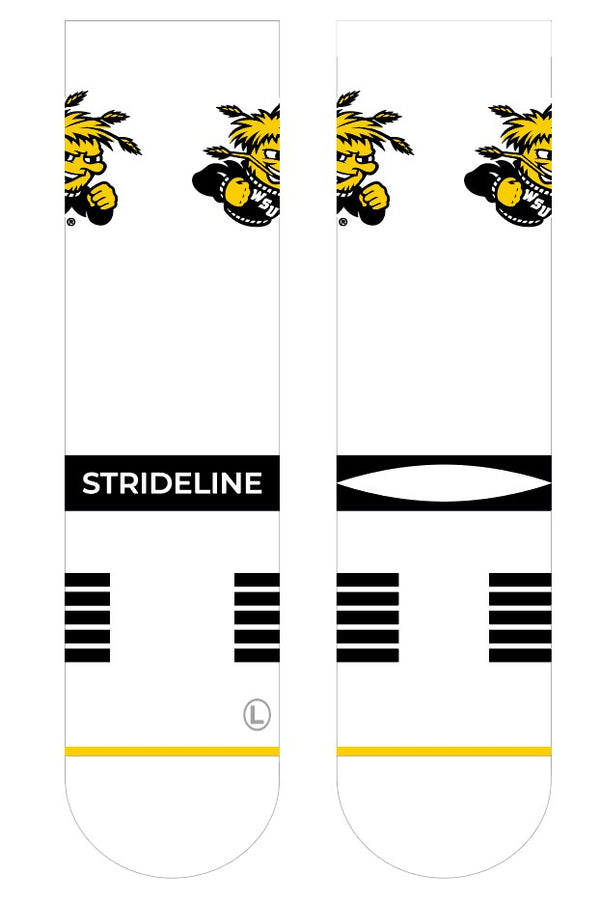 Wichita State University | Premium Knit Crew | Primary Logo White | N00479655ML