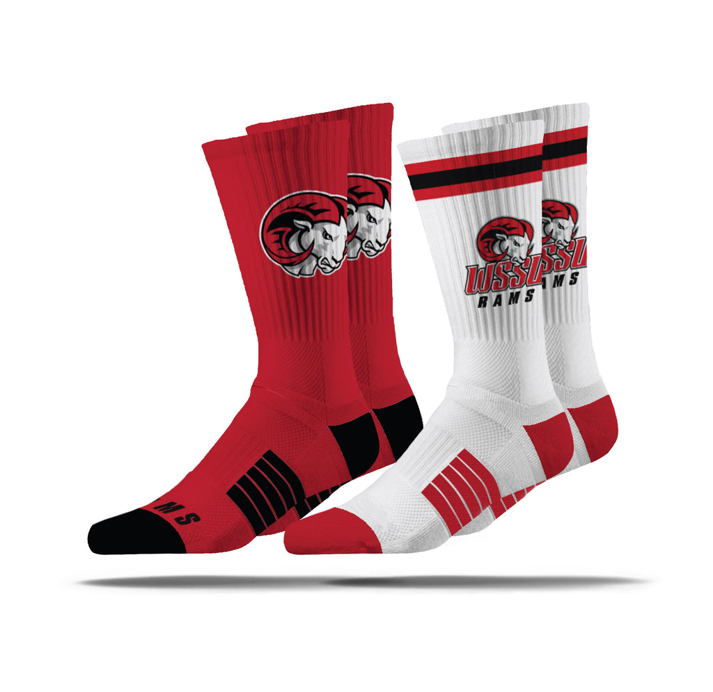 Winston-Salem State University | Premier Knit Crew | NCAA 2 Pack | N02514218ML