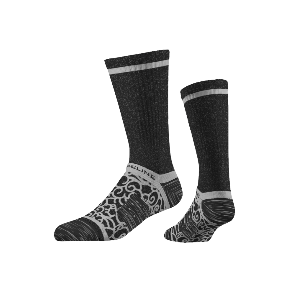 Wool | Premium Crew | Dark Grey Pattern | N02435146ML
