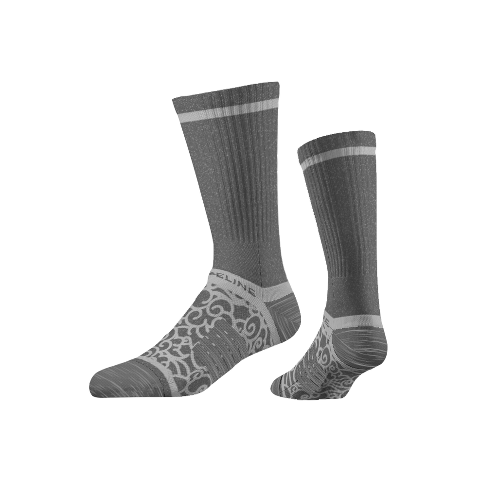Wool | Premium Crew | Light Grey Pattern | N02435150ML