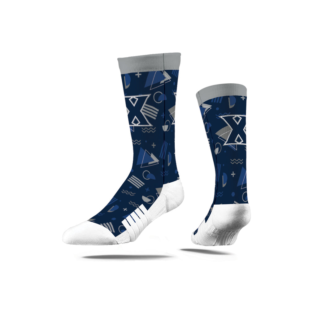 Xavier University | Premium Full Sub | 80's Zig Zag | N02377353ML