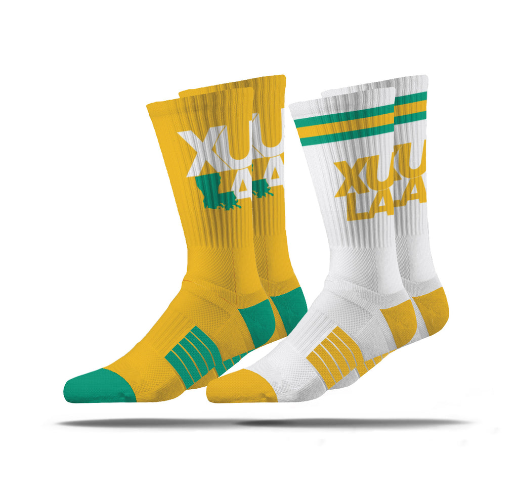 Xavier University of Louisiana | Premier Knit Crew | NCAA 2 Pack | N02514286ML