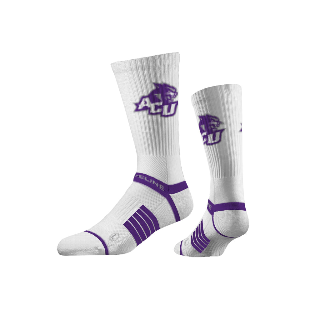 Abilene Christian University | Premium Knit Crew | Primary Logo White | N02464787ML