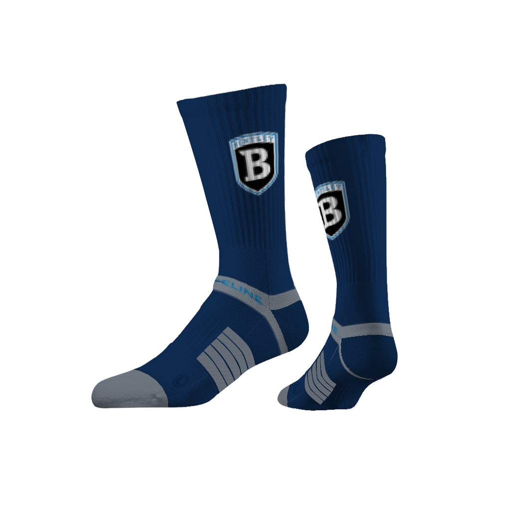 Bentley University | Premium Knit Crew | Primary Logo School Color | N02468296ML