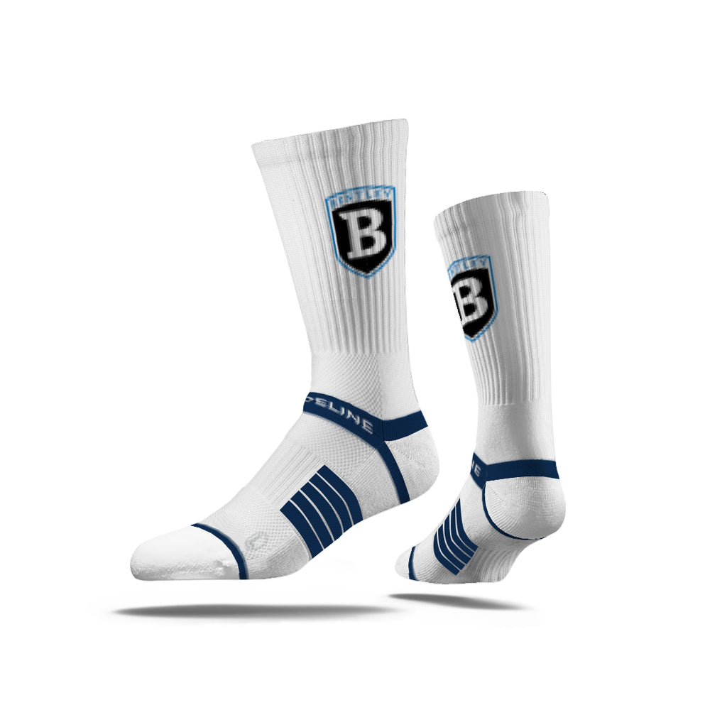 Bentley University | Premium Knit Crew | Primary Logo White | N02434606ML