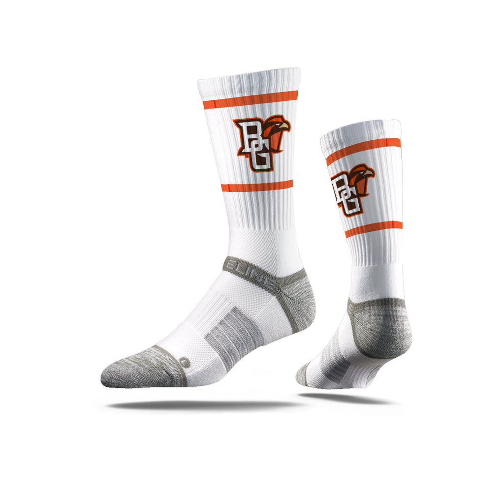 Bowling Green State University | Premium Crew | Primary Logo White | N02528785ML