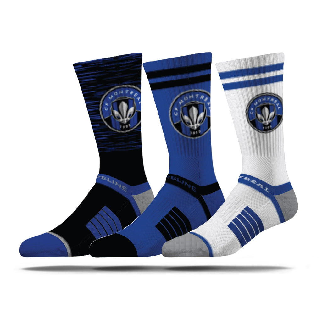 CF Montréal | Premium Knit Crew 3 PACK | MLS Box | N02325568ML