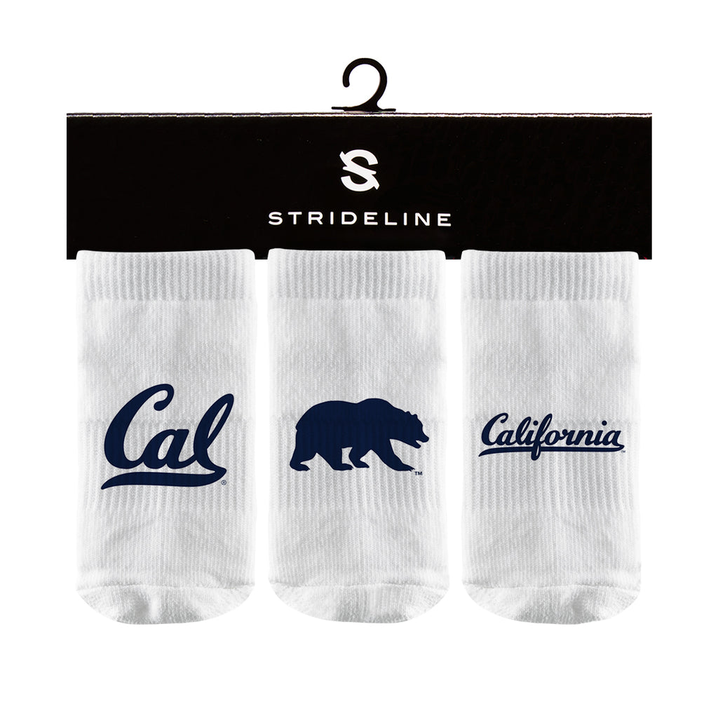 Cal Berkeley | Baby Socks 3 Pack | Primary Logo | N01131369B01