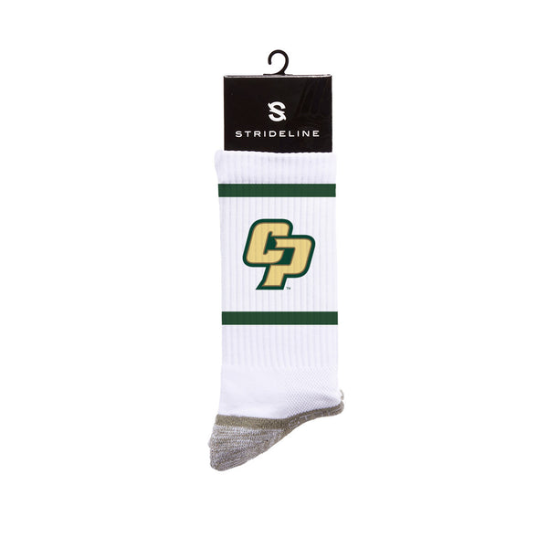 Cal Poly | Premium Crew | Primary Logo White | N02382066ML