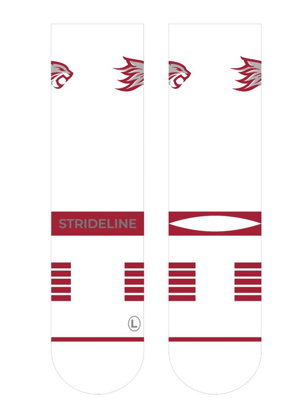 California State University, Chico | Premium Knit Crew | Primary Logo White | N02470600ML