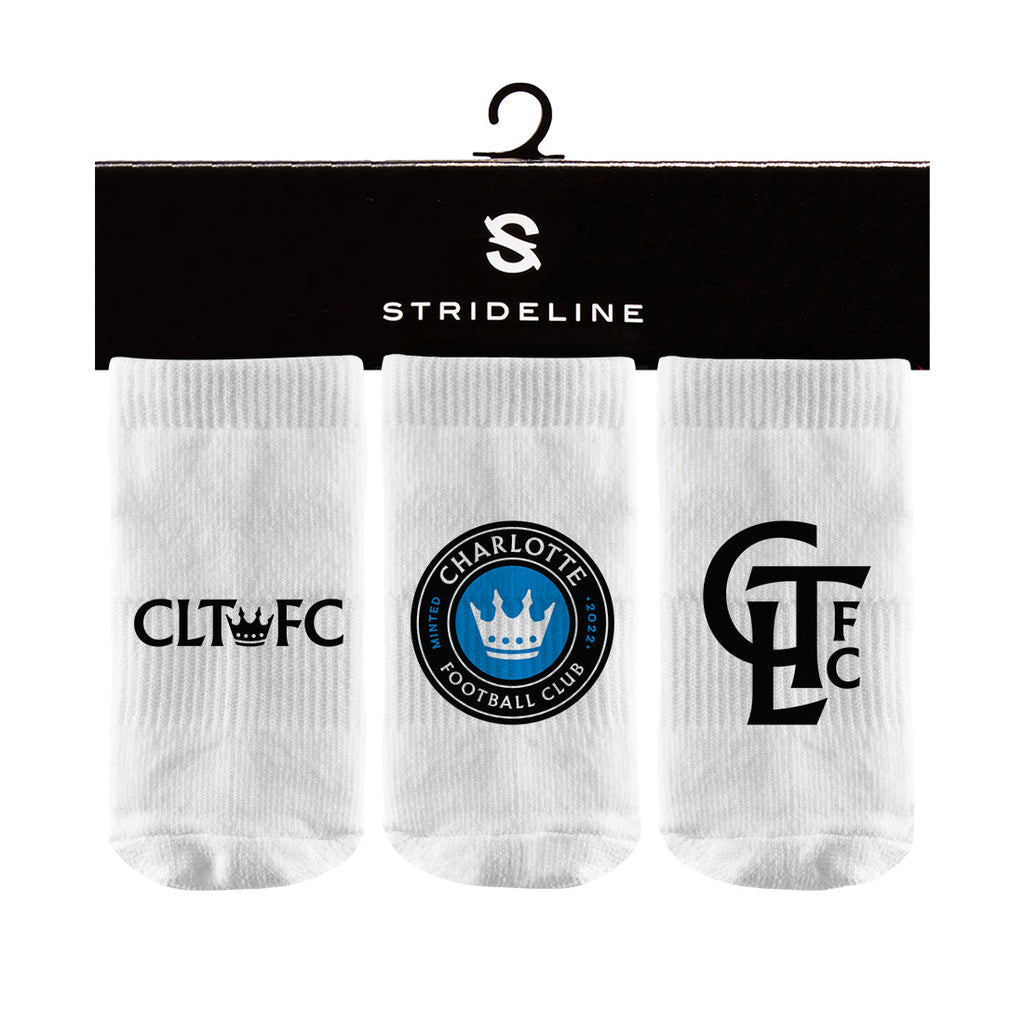 Charlotte FC | Baby Socks | Primary Logo | N02295303B01