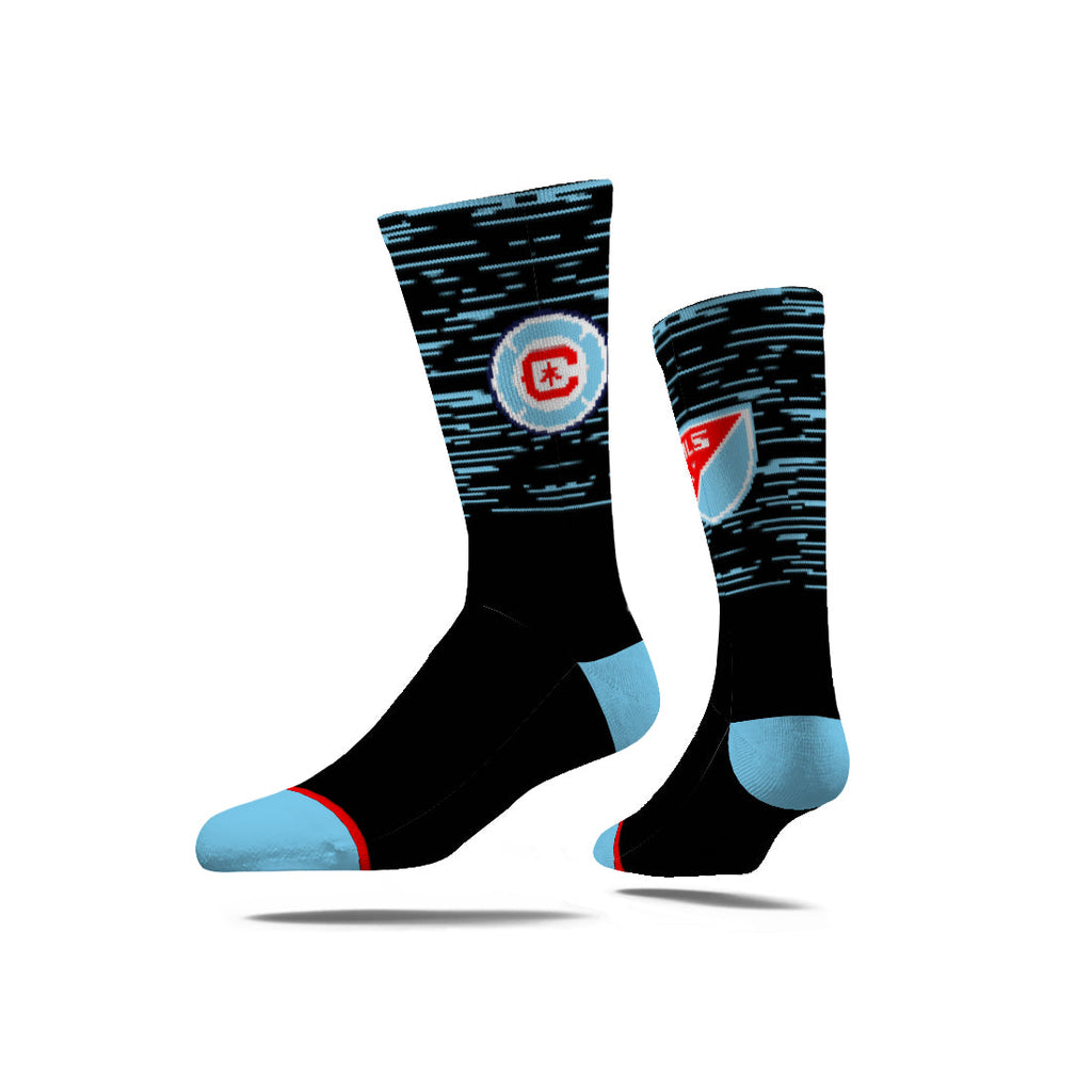 Chicago Fire FC | Economy Knit Crew | Color Block | N02298926ML