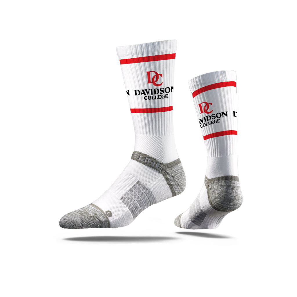 Davidson College | Premium Crew | Primary Logo White | N02471228ML