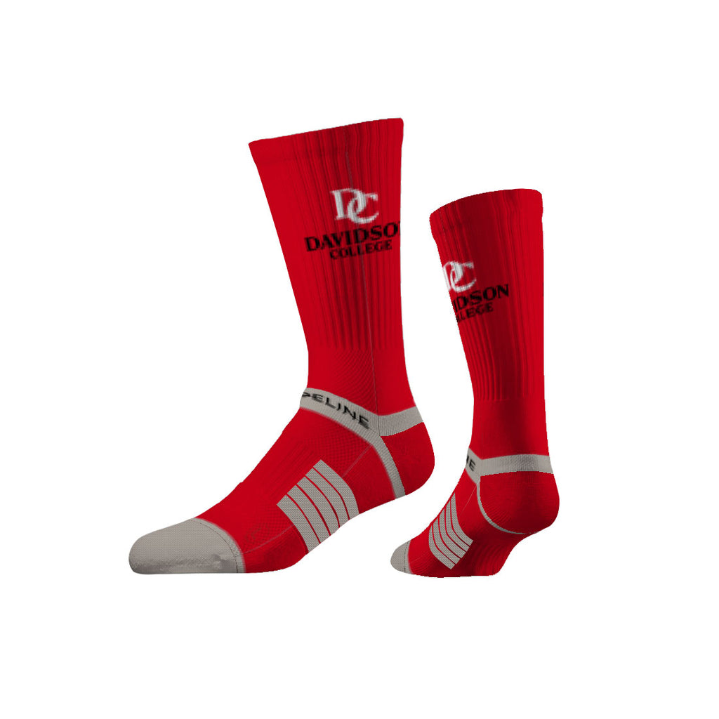 Davidson College | Premium Knit Crew | Primary Logo School Color | N02472281ML