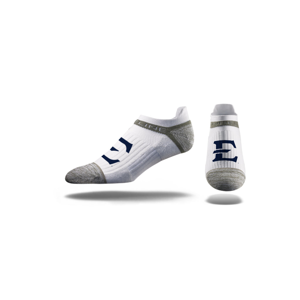 East Tennessee State University | Premium Low | Primary Logo White | N02459618ML