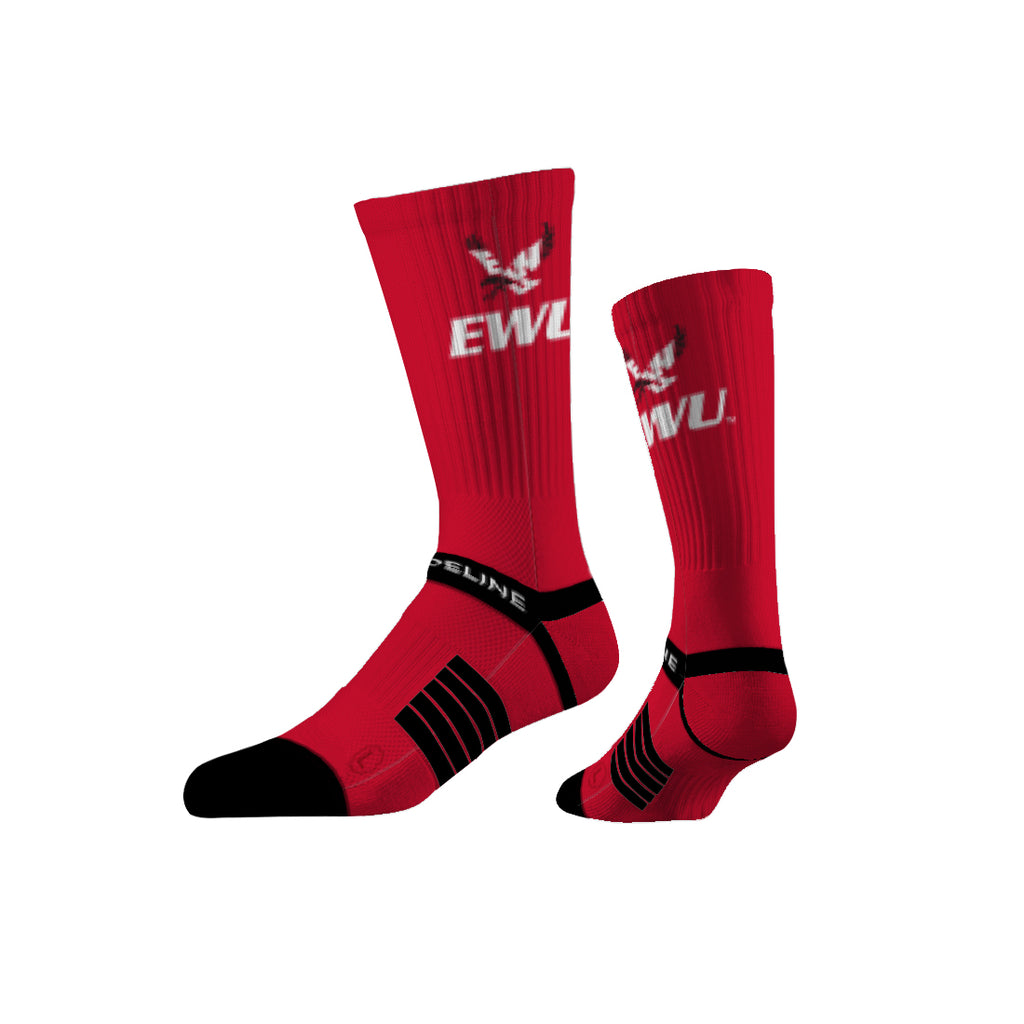 Eastern Washington University | Premium Knit Crew | Primary Logo School Color | N02473620ML