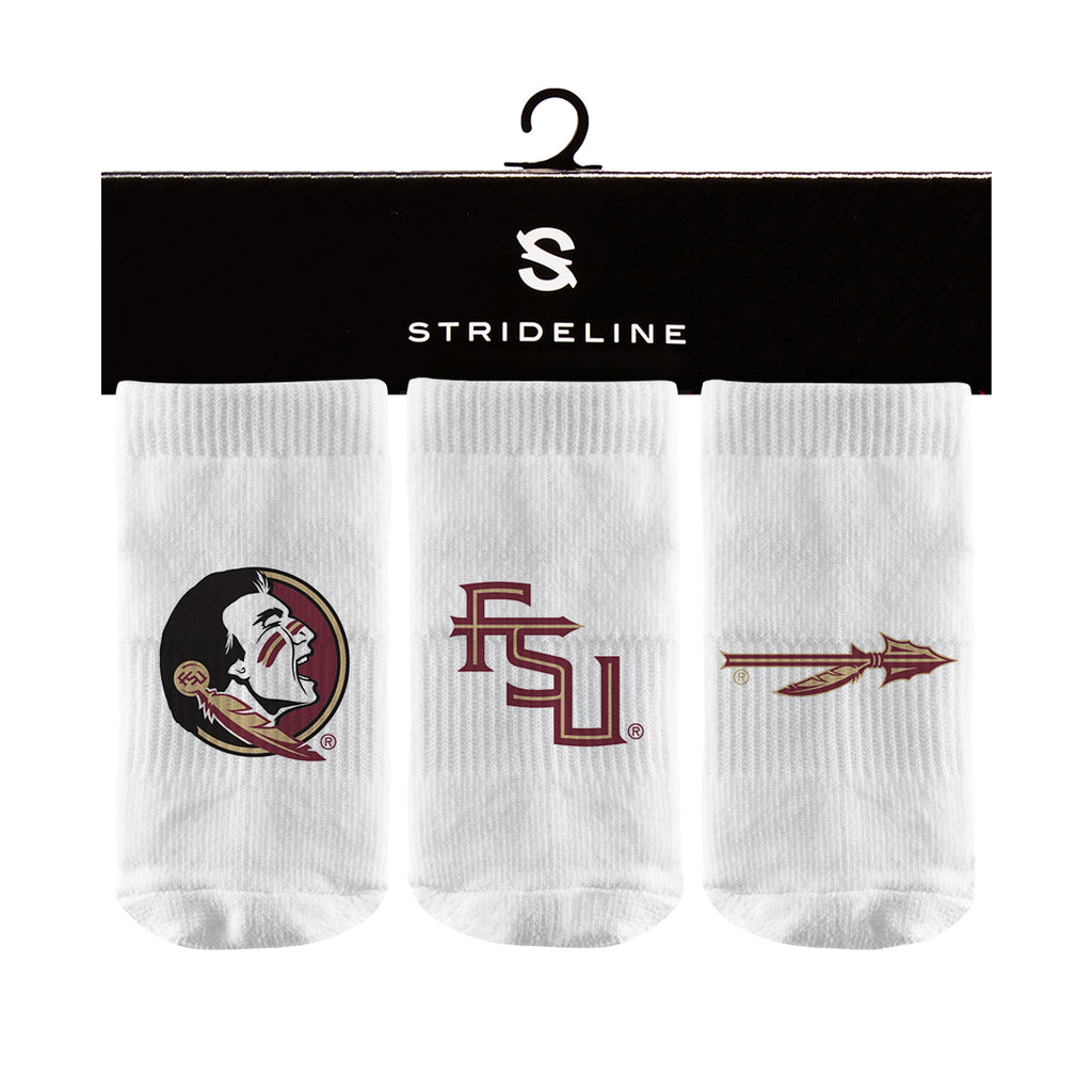 Florida State University | Baby Socks 3 Pack | Primary Logo | N01122824B01