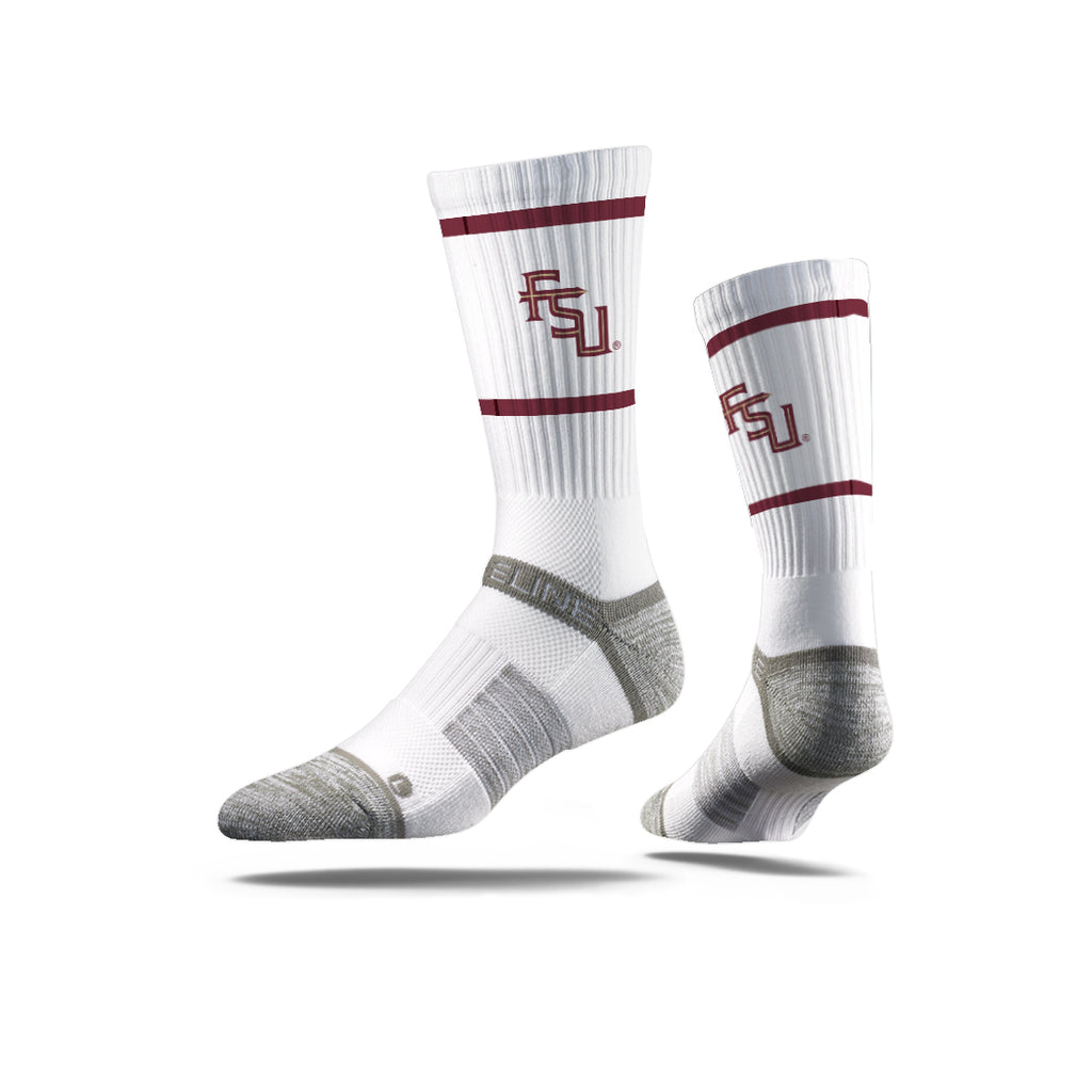 Florida State University | Premium Crew | Primary Logo White | N02379111ML