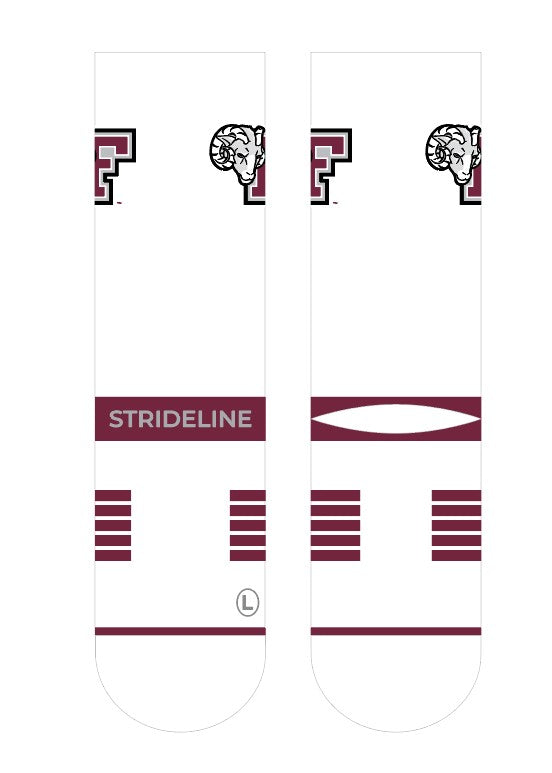 Fordham University | Premium Knit Crew | Primary Logo White | N02474925ML