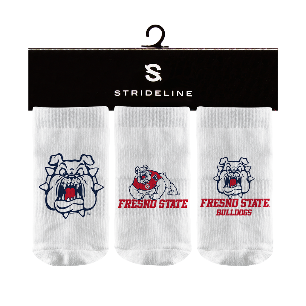 Fresno State | Baby Socks 3 Pack | Primary Logo | N01937533B01