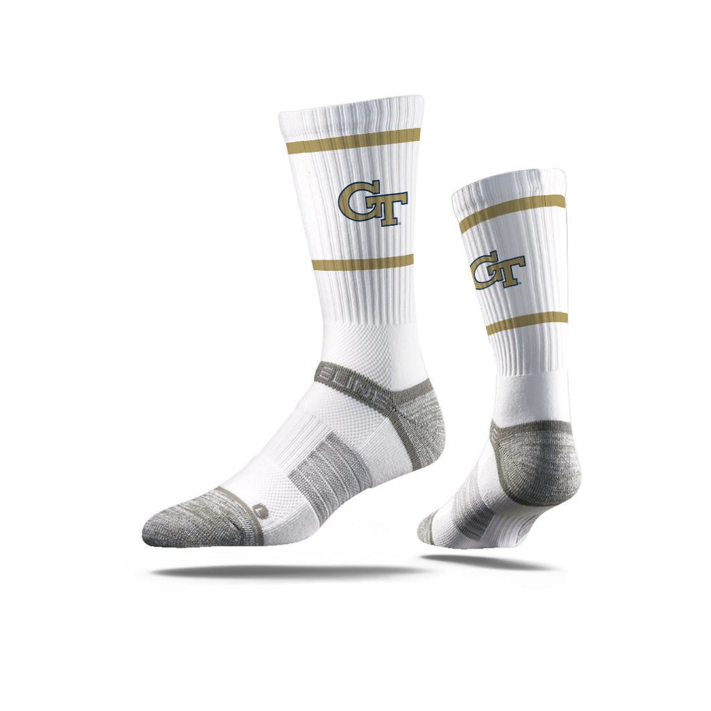 Georgia Tech | Premium Crew | Primary Logo White | N02432754ML