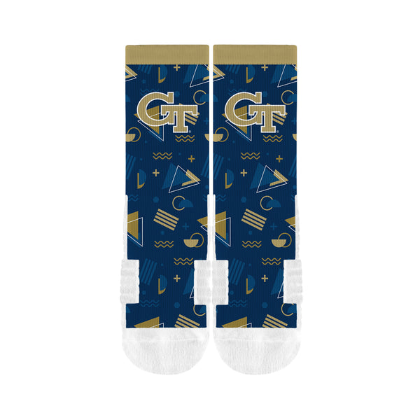 Georgia Tech | Premium Full Sub | 80's Zig Zag | N02375907ML