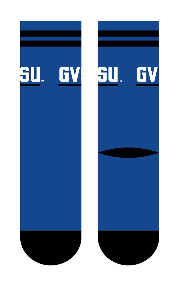 Grand Valley State University | Economy Knit Crew | Primary Logo School Color | Royal | N02535688ML