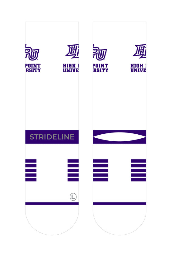 High Point University | Premium Knit Crew | Primary Logo White | N02474473ML