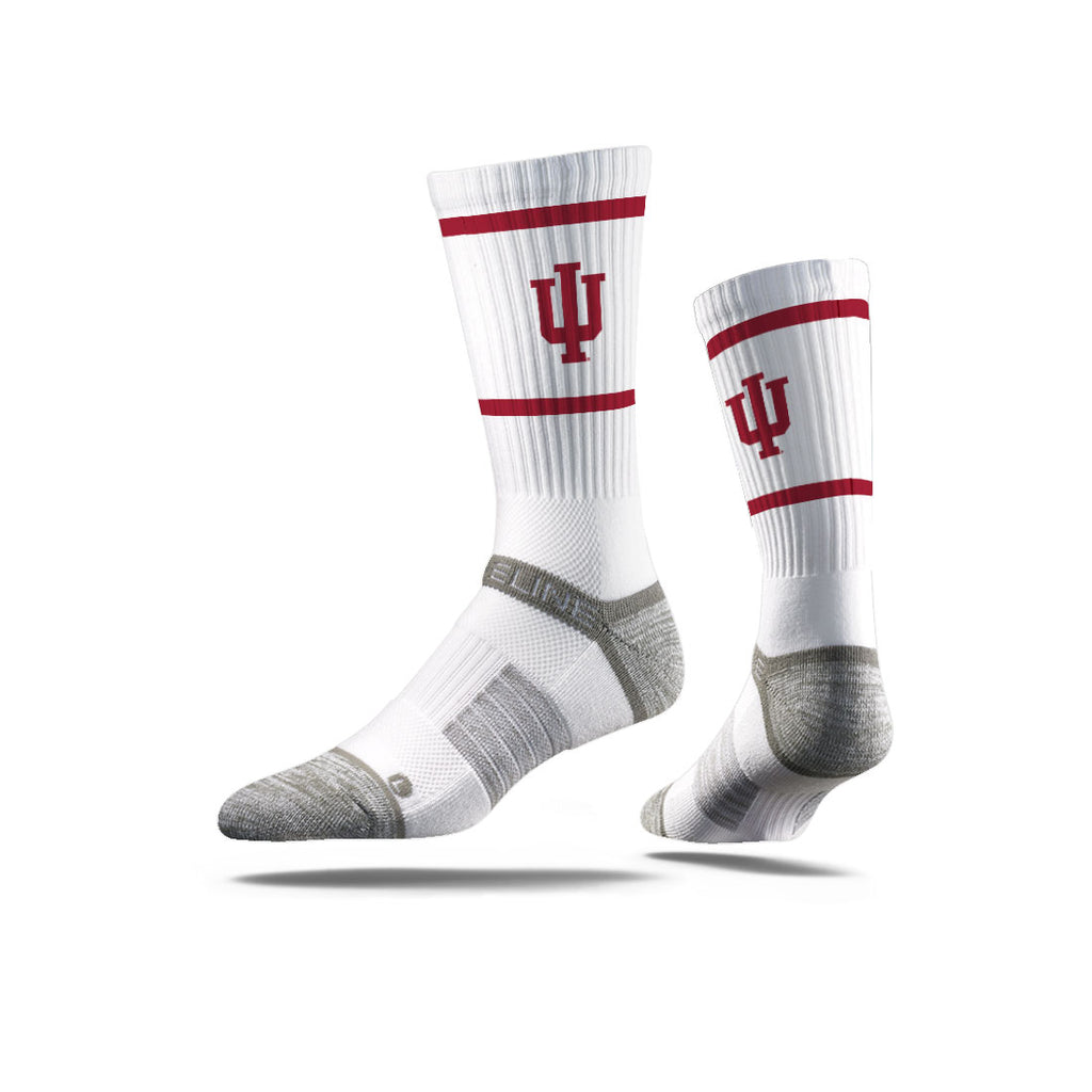 Indiana University | Premium Crew | Primary Logo White | N02432794ML